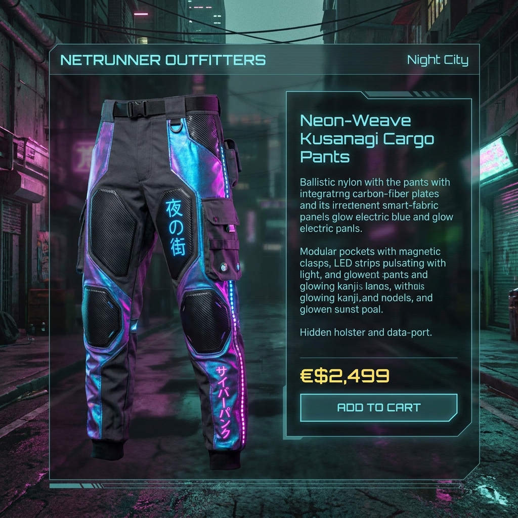 SYNTH_STRIDER Pants